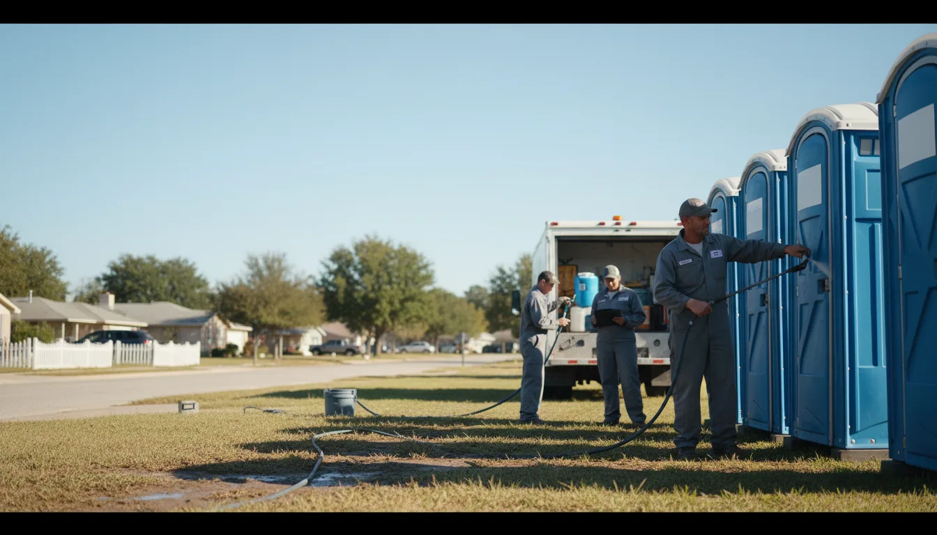 Long-Term Portable Toilet Rental in Linden, NC near me